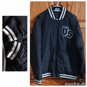 Dickere Uncle Sam Jacke Größe L 