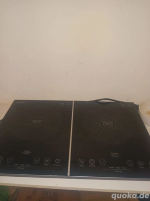 Induktions kochfeld 2 platten 