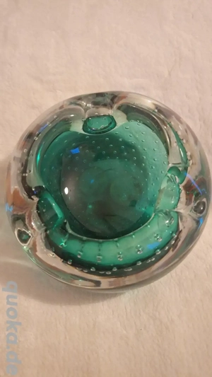 Glaskunst Aschenbecher 