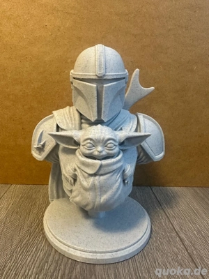 Mandalorian Star Wars   Sammlerfigur   Deko   detailreich