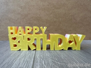 Happy Birthday   Dekofigur   Sammlerobjekt   einzigartigt