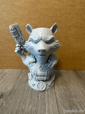 Rocket Büste Marvel   Büste   Sammlerobjekt   handgemacht & edel