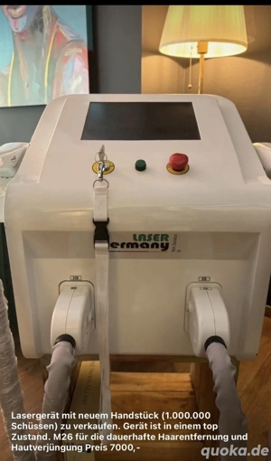 M26 Laser für dauerhafte Haar Entfernung und Haut Verjüngung  Bild 2