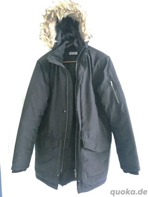 Steppjacke wattiert mit Kapuze