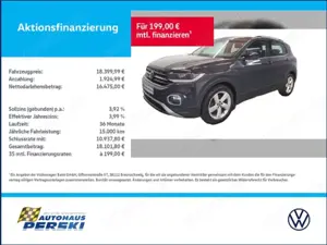 Volkswagen T-Cross 1.0 TSI Style  KLIMA, LED, APP-CONNECT, ACC