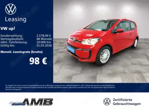Volkswagen up! 1.0 Navi/Klima/15Zoll-Alufelgen