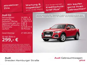 Audi Q2 35 TFSI Advanced Matrix S tronic