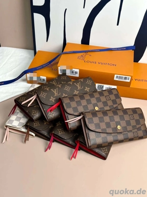 Louis Vuitton Geldbörse Damen Herren Portemonnaie LV Zippy Sarah Emilie