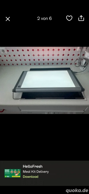 Just Normlicht Mini 5000 Leuchttisch Leuchtplatte Leuchtkasten