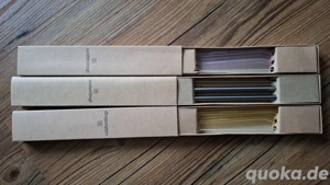 Waterdrop Strohhalme Trinkhalme Glas   Edelstahl + Bürste NEU