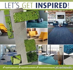 Senfgelbe Teppichfliesen von Interface Bild 5