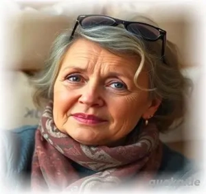 Eine charmante Witwe im besten Alter möchte sich so gerne in einen treuen Mann verlieben