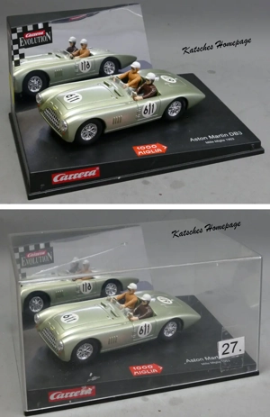 Aston Martin DB3 Mille Miglia 1953 Carrera Evolution 25432 + OVP Box a.f. Ninco, Fleischmann Bild 2