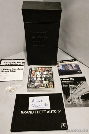 Grand Theft Auto IV   limitierte Collector s Edition Gta Playstation