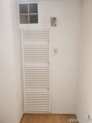 Badheizkörper, 178 x 60 cm, weiß, befüllt, mit Thermostat