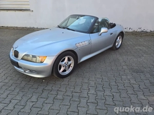 BMW Z3 Roadster 1.9, Bj. 1996, TÜV NEU   Guter Zustand - Silber Bild 2