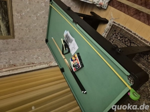 Billard Tisch. Kompakt und kippbar 182x95 cm. Klein, aber groß genug für Spaß. In Bad-B. Günstig. 