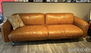 Kare Ledersofa Modell Calgary_neuwertig 