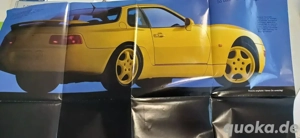 Orig. Porsche 968 Faltprospekt mit 911 usw.