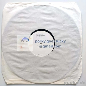 Digital Disco - Digital Rampage 1997 White Label 12" Vinyl House