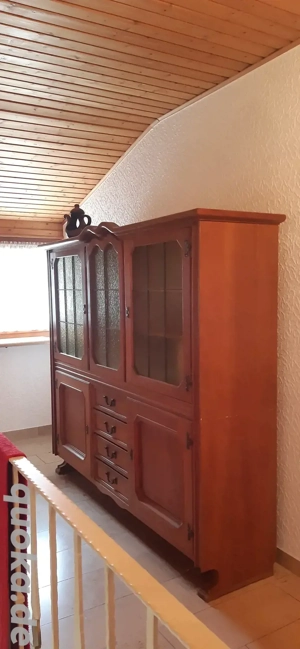 Vitrinenschrank, Küchenschrank,  70er jahre Stil