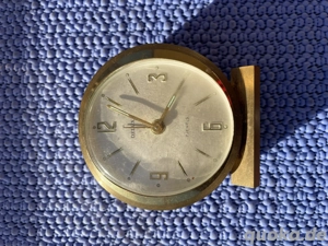 Tischwecker 60 er Messing De Luxe defekt