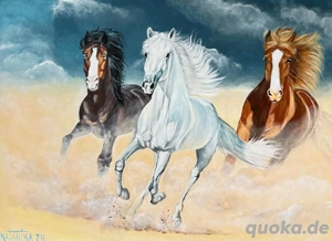  Freiheit , Acrylgemälde (60x80), Leinwand auf Keilrahmen, lackiert