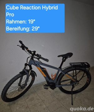 CUBE Reaction E-Mountainbike 