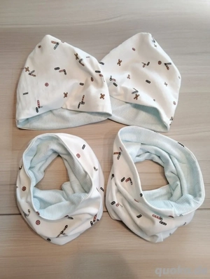 Mütze Loop Zwillingsset 