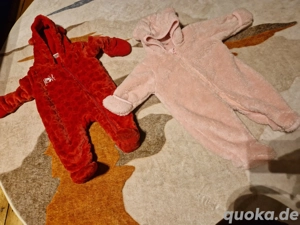 2 Kuschelige Anzüge Gr 50 56