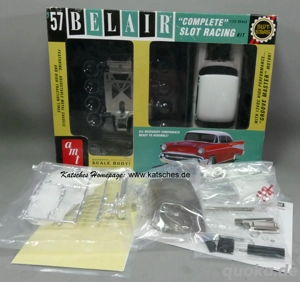 Bausatz AMT 746 1957 Chevy Slot Car Racing Kit BELAIR NEU OVP