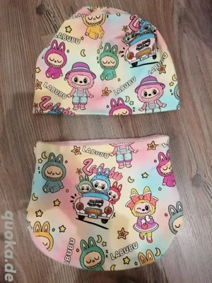 Mütze mit Loop 53-56cm Labubu 