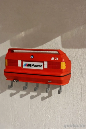 Schlüsselhalter im BMW E30 M3 Design 80er Jahre