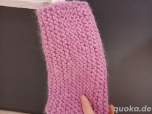 Handarbeit Strick Tasche - Pink Rosa  - image 4