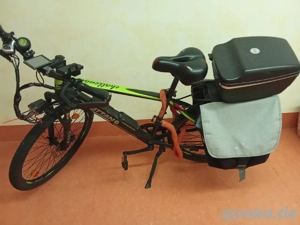 Verkaufe e-bike Marke Ratan in Guten Zustand mit Akku Dabei Sind Sateltaschen Rechts Und Lings und 