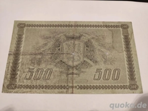 500 Markkaa 1922