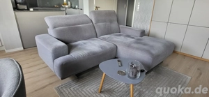 Firma Natura Couch Garnitur mit Long Chair 