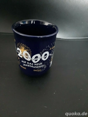 Weihnachtstasse von 2000 Jahrtausendwechsel Tasse