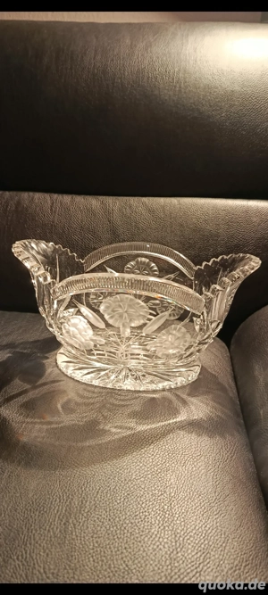 Prachtvolle Nachtmann Bleikristall Schale Handgeschliffen