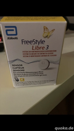 Freestyle Libre 3 Sensoren zu verkaufen 