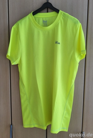 Funktionsshirt  Sport-Shirt  Gr.  M  48 50  -  Crivit Sports  -  gelb - wie  Neu