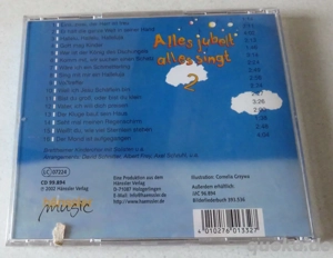 Kinderlieder CD zu verschenken Bild 2