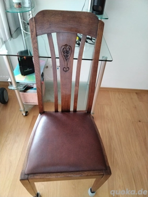 Einzelstück mit Ledersitz