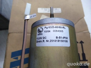 Eberspächer 2518181501002D Elektromotor 24 Volt Bild 2