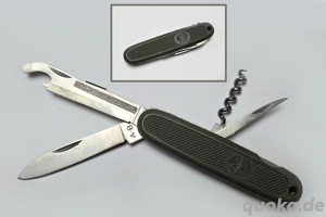 Bundeswehr orig. BW Taschenmesser A+B oliv outdoor 6in1 Notfallset Messer Säge 70er 