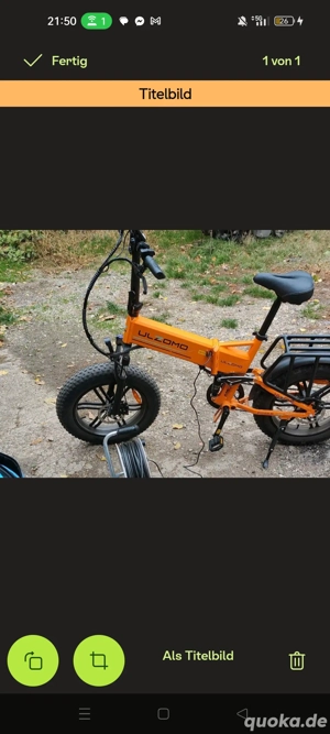 Schneller Kurier mit E-Bike in Hanau