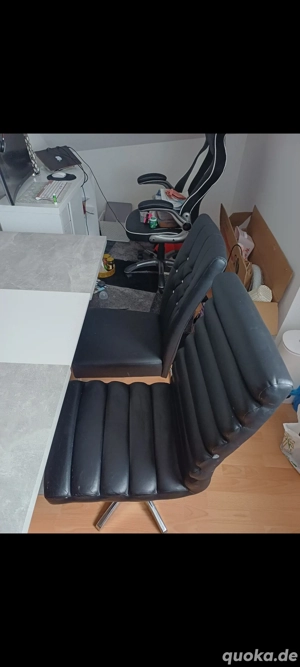 Esstisch und 4 Stühle   Büro 