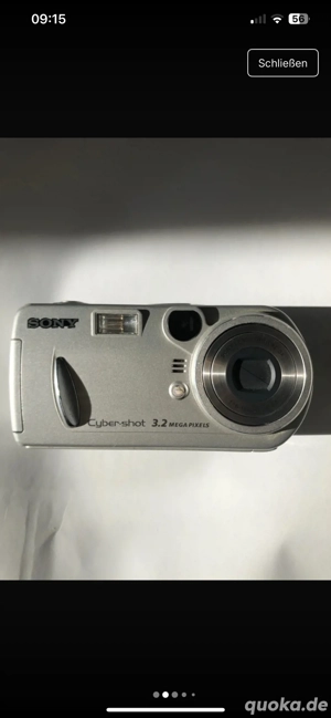 Sony Cyber-shot DSC-P72 Digitalkamera mit Memorystick