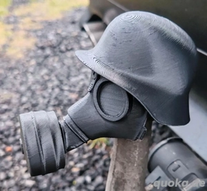 Abdeckung Gasmaske Stahlhelm für die Anhängerkupplung 