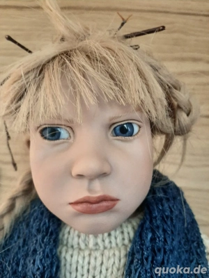 Künstlerpuppe Famke Zwergnase 